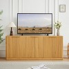 67" Modern Sideboard Buffet Cabinet, 6-Door Large Capacity Storage Cabinet for Living Room Kitchen-3irtyhousy - 2 of 4