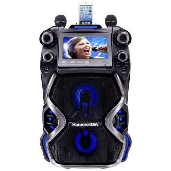 Karaoke USA Portable Professional Bluetooth CDG/MP3G Karaoke Machine (GF920)