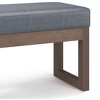 NicBex Modern Soft Cushion Small Footstool Ottoman Bench with U-Shaped Legs,Upholstered Shoe Bench for Living Room,Bedroom,Entryway - 3 of 4