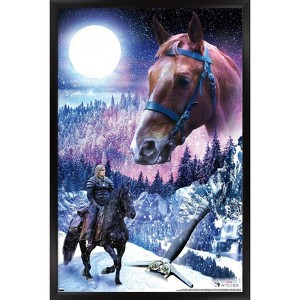 Trends International Netflix The Witcher Season 2 - Roach Framed Wall Poster Prints - 1 of 4