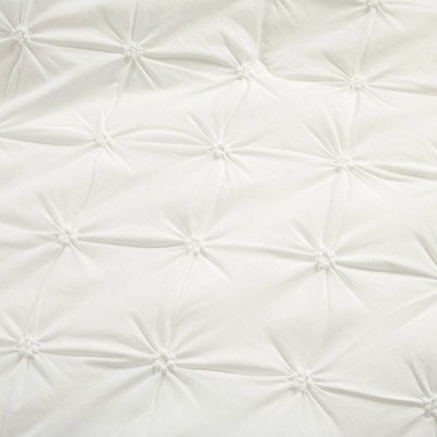 White King Cotton Pintuck 3-Piece Comforter Set