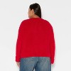 Women's Crewneck Cozy Cocoon Pullover Sweater - Wild Fable™ - 3 of 3