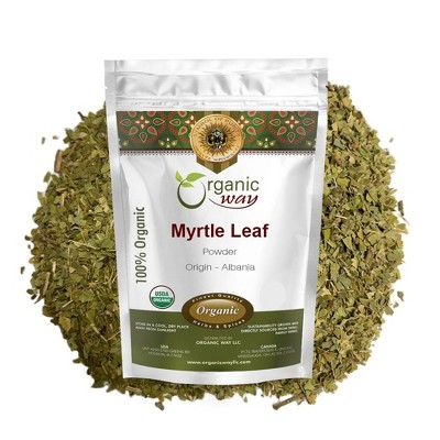 Organic Myrtle Leaf Powder 1 Lbs