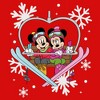 Girls Mickey & Friends Christmas and Winter Love T Shirt - 2 of 4