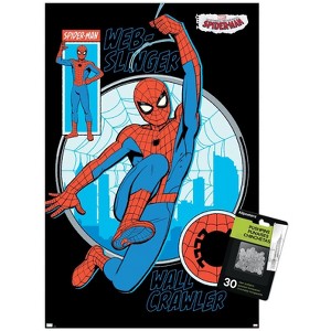 Trends International Marvel Your Friendly Neighborhood Spider-Man - Wall Crawler Unframed Wall Poster Prints - 1 of 4