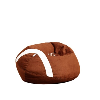 Big Joe Sports Ball Bean Bag Chair, Plush Soft Polyester, Kids, Football