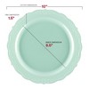 Smarty Had A Party Turquoise Vintage Plastic Dinnerware Set - 120 Sets - 3 of 4