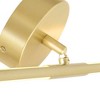 CWI Lighting Oskil LED Integrated Wall Light With Satin Gold Finish - 4 of 4
