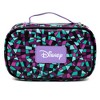 Disney Vegan Leather Travel Cosmetic Bag, Make-Up Bag for Women, The Little Mermaid Ursula Pose Applique Stained Glass Print, Vegan Leather - 2 of 3