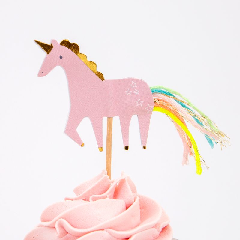 Meri Meri I Believe In Unicorns Cupcake Kit (Pack of 24), 3 of 8