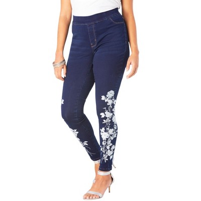 Roaman's Women's Plus Size 360° Stretch Jegging