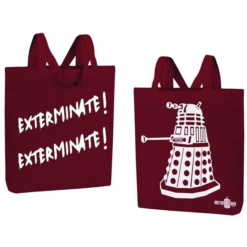 Se7en20 Doctor Who Dalek "Exterminate! Exterminate!" Large Tote Bag, 1 of 2