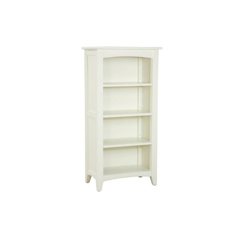 48&#34; Shaker Cottage 4 Shelf Bookcase Ivory - Alaterre Furniture, 1 of 8