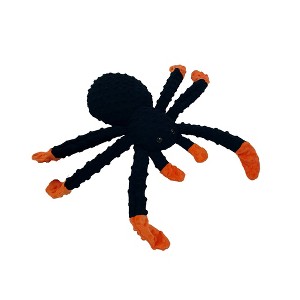 Petlou Dotty Friends 2.0 Spider Shaped Stuffed Dog Toy - 12" - 1 of 2