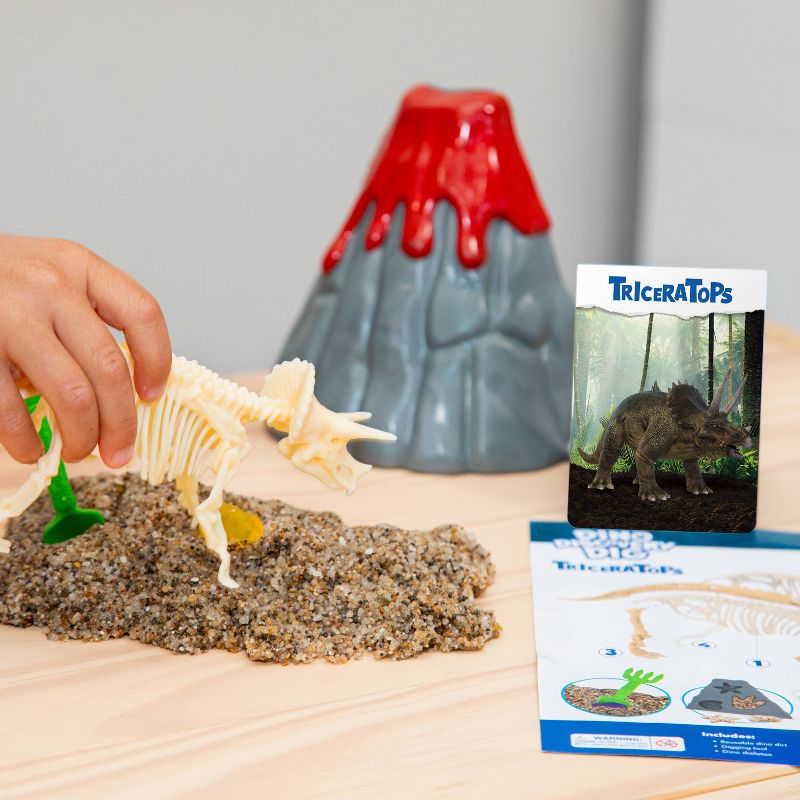 Educational Insights GeoSafari Jr. Dino Discovery Dig Triceratops, 5 of 7