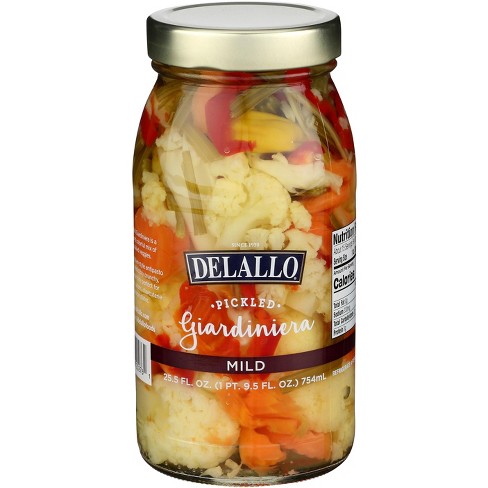 Delallo Mild Giardiniera - Case 6 - 25.5 oz - image 1 of 1