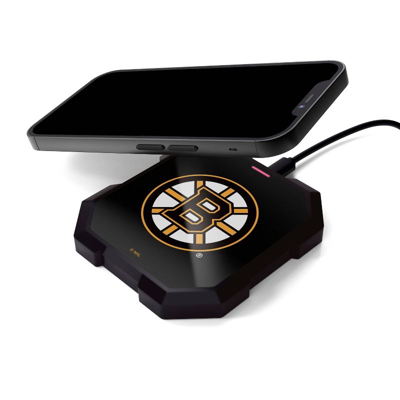 NHL Boston Bruins Wireless Charging Pad, 3 of 4
