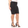 Rekucci Curvy Woman Ease into Comfort Pull-On Modern City Shorts with Tummy Control and Real Pockets - 2 of 4