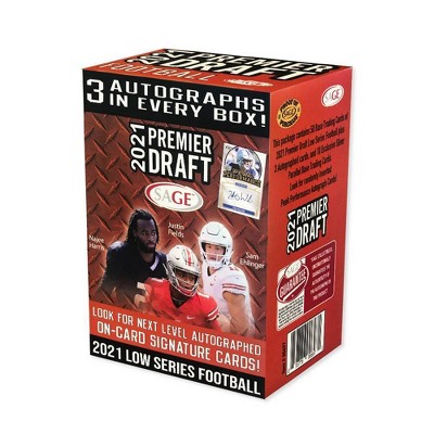 2021 NFL Sage Low Series Football Trading Card Blaster Box