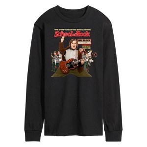 Men's - School of Rock - Movie Cover Long Sleeve Graphic T-Shirt - 1 of 4