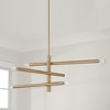 Capital Lighting Zane 6 - Light Chandelier in  Aged Brass - 3 of 3