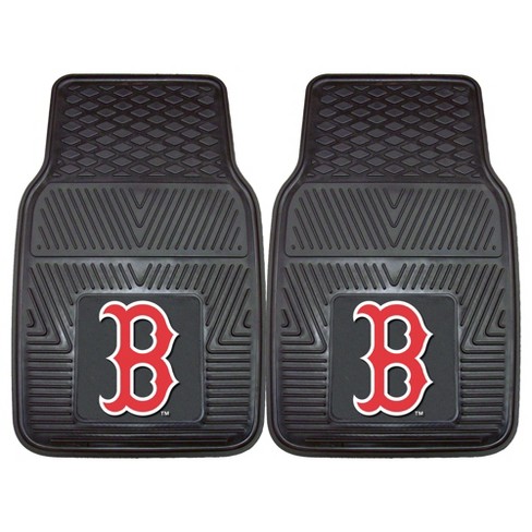 Mlb Fan Mats 2pc Vinyl Car Mat Set Boston Red Sox Target