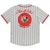 Looney Tunes Mens Baseball Jersey - Lola Bunny, Tweety, Bugs and Taz Mesh Button Down Baseball Jersey - 2 of 4