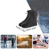 Unique Bargains Reusable Waterproof Shoe Covers Non-Slip for Men Women Easy to Clean Portable 1 Pair - 2 of 4