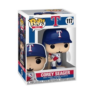 Funko POP! MLB Baseball Texas Rangers Corey Seager Figure #117! - 1 of 4
