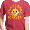 Boys' - Baby Shark - Fish Friends Forever Short Sleeve Graphic T-Shirt - 2 of 4