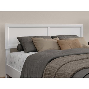 AFI Furnishings Sophia Queen Solid Wood Headboard in White - 1 of 4