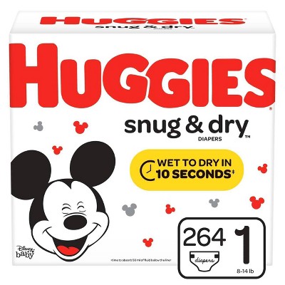 276 huggies size 1