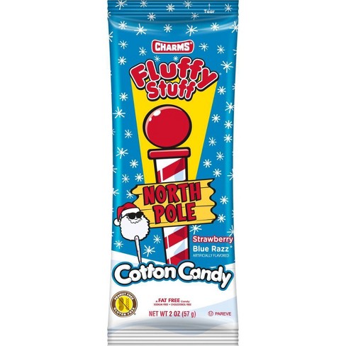 Charms Fluffy Stuff Cotton Candy, Packaged Candy