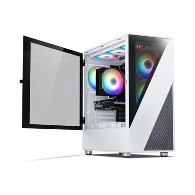 Scarlet Scope Mesh Panel Argb Fan Pc Case