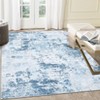 Machine Washable Modern Abstract Rug 9x12 Large Living Room Rug Stain Resistant Indoor Carpet With Non-Slip Backing For Nursery Apartment - 2 of 4