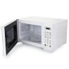 Black + Decker 0.7 Cubic Ft. 700 Watt Microwave Oven in White - 3 of 4