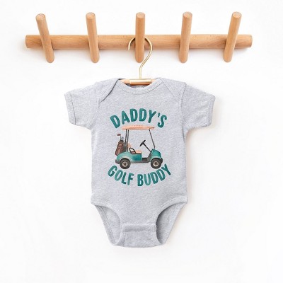 The Juniper Shop Daddy's Golf Buddy Baby Bodysuit