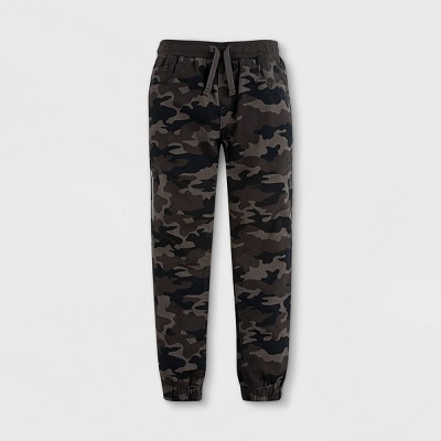 Levi's® Boys' Moto Jogger Chino Pants - Green Camo S : Target