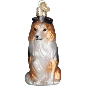 Old World Christmas Glass Blown Christmas Ornament For Christmas Tree, Sheltie Dog - 1 of 4
