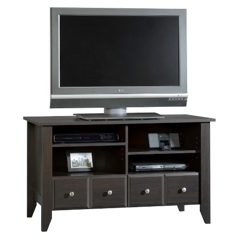 Shoal Creek Panel 2 Drawer Tv Stand With Adjustable Shelves