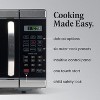 Farberware Professional 1.1 Cu. Ft. 1000-Watt Microwave Oven, Stainless Steel - 3 of 4