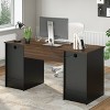 Bestier 59” Computer Desk with 4 Drawers, Office Executive Desk with File Drawer, Keyboard Tray for Home Office - 2 of 4