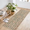 Insect Botanical Washable Area Rugs , Boho Under Table Carpet for Living Room Bedroom Dining Room Playroom Nursery Kids Room Office Farmhouse - 2 of 4