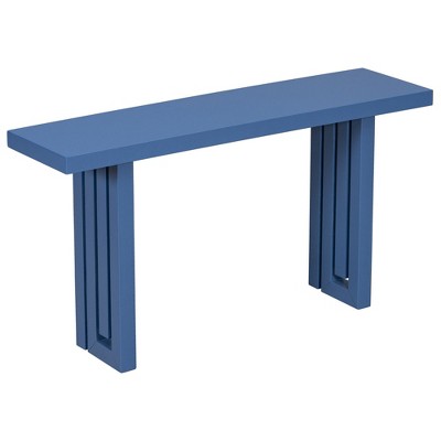 Bella Depot  59''W Console Table with Distinctive Side Shapes