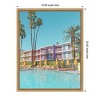 Amanti Art Saguaro Hotel Poolside by Tom Windeknecht Canvas Wall Art Print Framed - 3 of 4