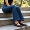 CUSHIONAIRE  Windsor Woven Womens Flats with Adjustable Strap – Comfortable Mary Jane Ballet Flats for Women - 4 of 4