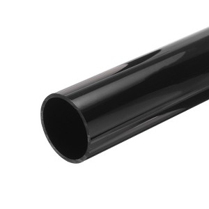 Unique Bargains High Impact Water Plumb Cable Sleeve PVC Rigid Round Pipes 20" Length - 1 of 4