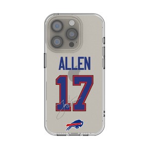 NFL Buffalo Bills Players Game Tactic Clear Cell Phone Case for Apple iPhone - 1 of 4