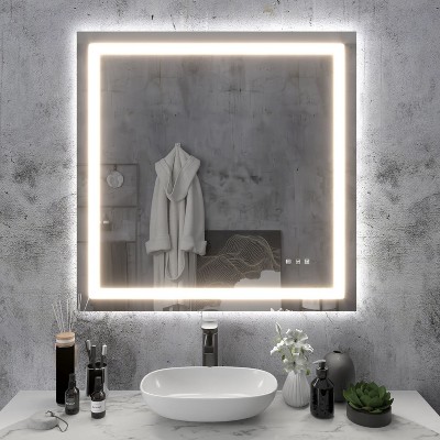 LED Front Light and Backlit Mirror