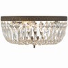Crystorama Lighting Ceiling Mount 3 - Light Flush Mount in  English Bronze - 2 of 4